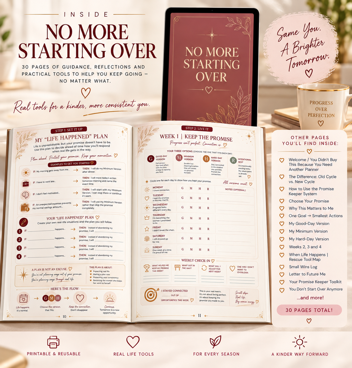 No More Starting Over: The Promise Keeper System